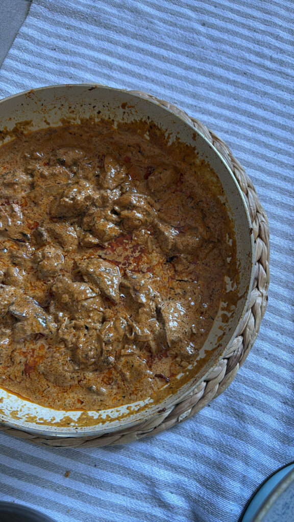 creamy chicken livers