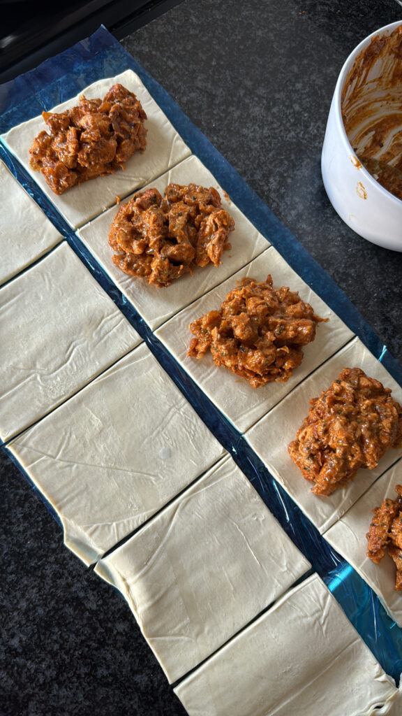 How to make peri peri chicken pie