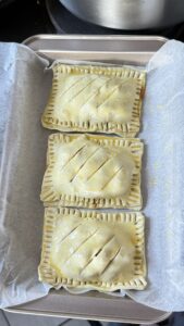 Peri peri chicken pie