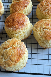 Easy Coconut Custard Scones Recipe (Made with Amasi)