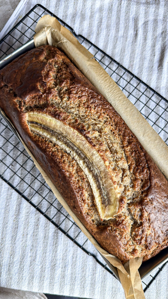 Amasi Banana Loaf: Sharing What I Changed in This Recipe wait for loaf to cool