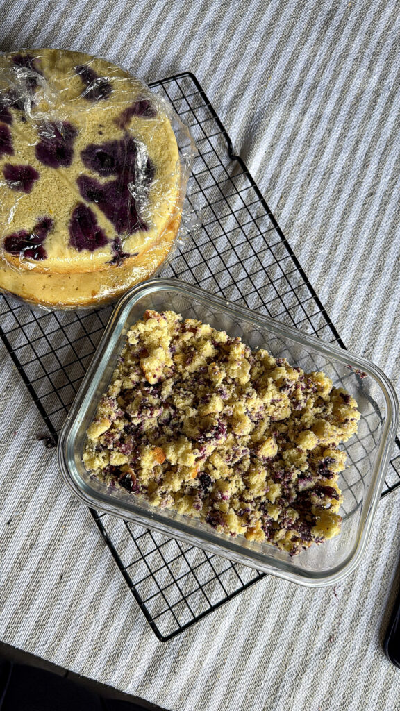 Blueberry Cake Dessert: From Cake Fail to Dessert Cups blueberry cake