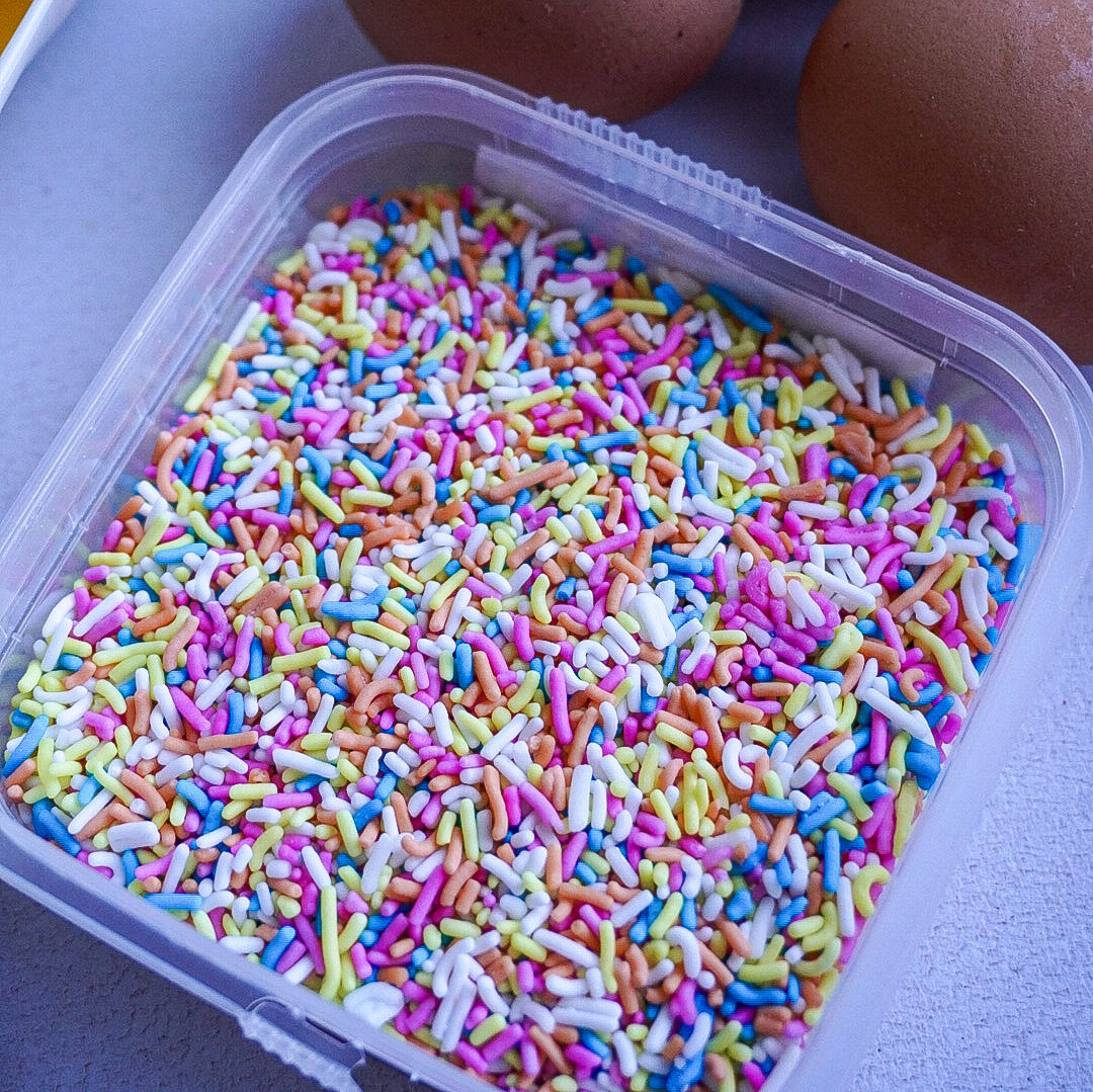rainbow sprinkles