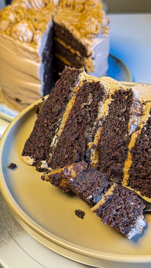 Moist Chocolate Cake Recipe (Easy and Rich Chocolate Cake) img 3916