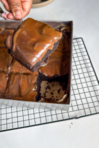 Not My Cup of Tea: Salted Caramel Chocolate Cake