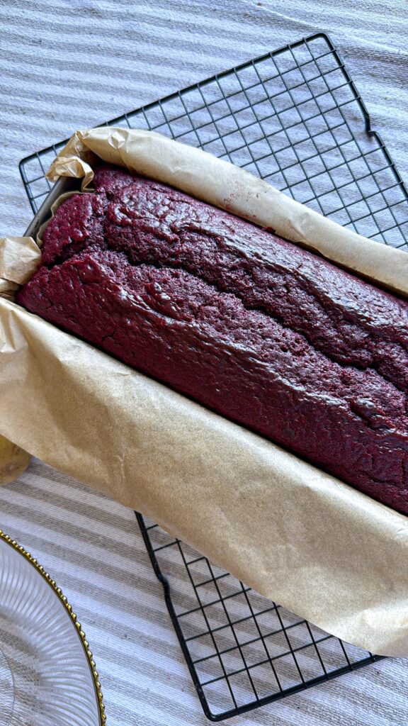 Red Velvet Loaf Recipe: Soft, Moist and Not Too Sweet red velvet loaf