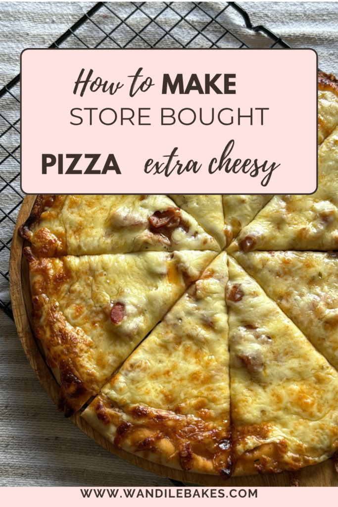 How to Make a Store-Bought Pizza Extra Cheesy STORE BOUGHT