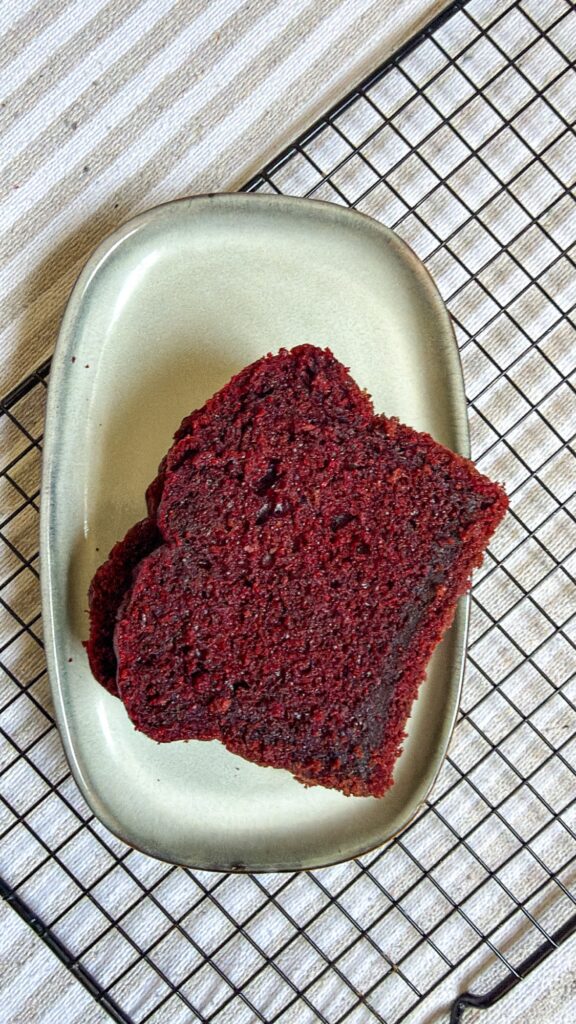 Red Velvet Loaf Recipe: Soft, Moist and Not Too Sweet loaf
